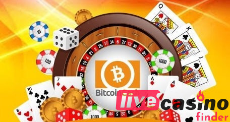 Bitcoin-käteinen live casino.