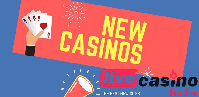 Helt nye live casino-steder.