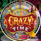 Crazy Time Live-Casino-Spiel und großer Gewinn 