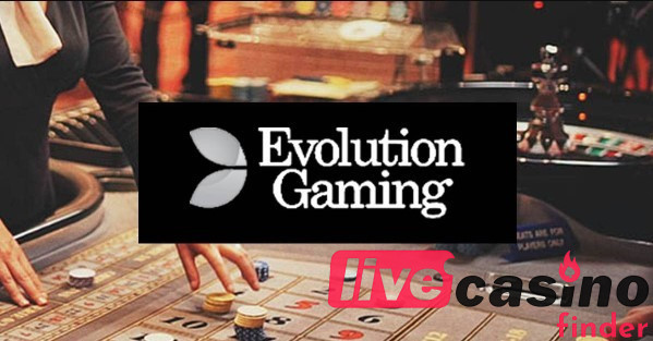 Evolution para jogos live casino.