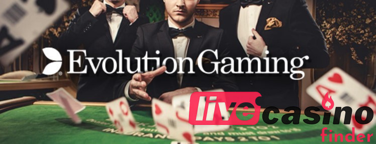 Evolution live dealer casino.