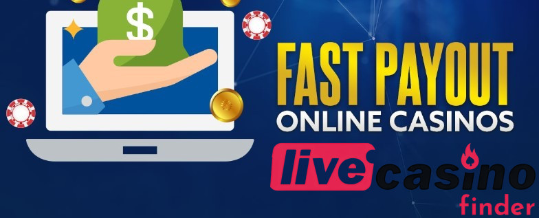 Ātra izmaksa tiešsaistē live casinos.