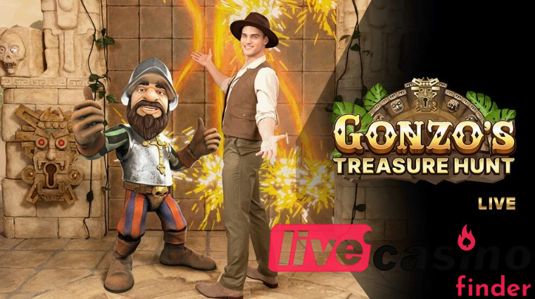Gonzos treasure hunt live.