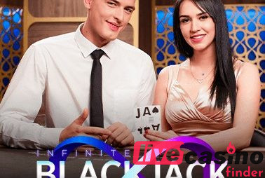 Infinite blackjack logo.