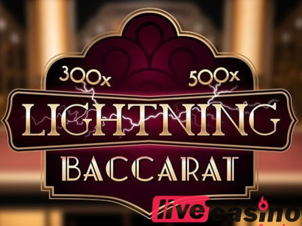 Lightning Baccarat Руководство по игре в живом казино с советами и  подсказками