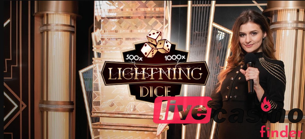 Lightning dice live dealer.
