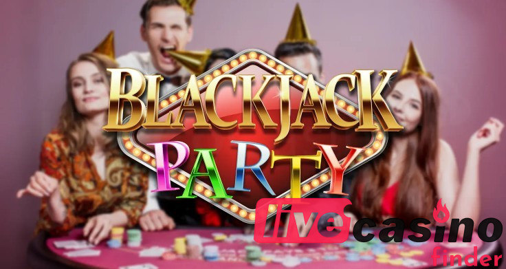 Festa del blackjack dal vivo.