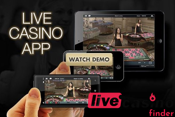 Aplikace Live Casino.