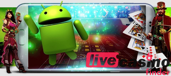 Live-kasino android:lle.