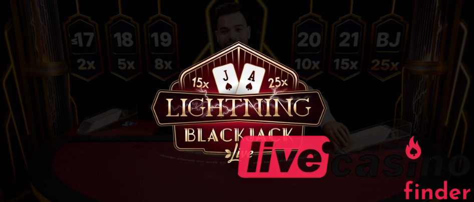 Live casino lightning blackjack.