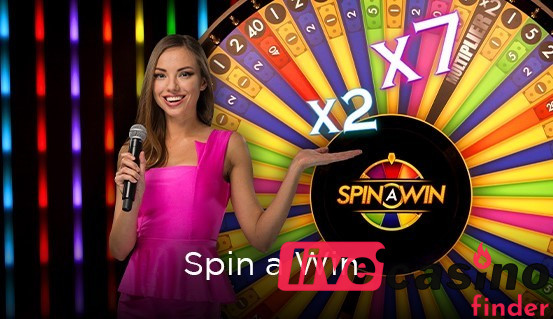 Live casino spin a win.