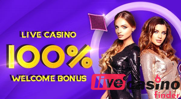 Live casino welcome bonus.