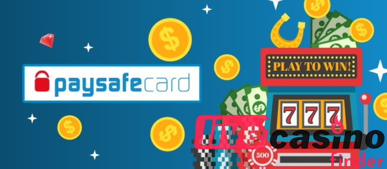 Live casino with paysafecard.