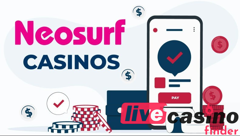 Neosurf live casino met live dealer.