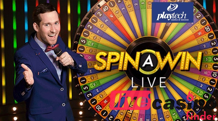 Playtech spin a win live.