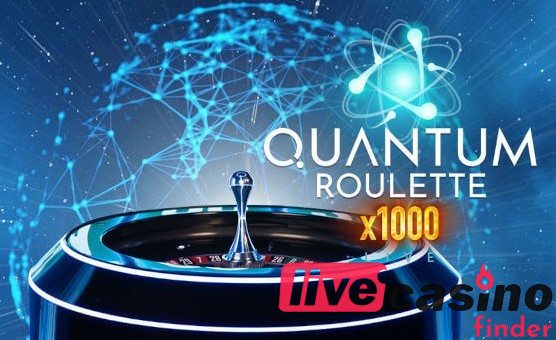 Roleta quântica live casino.