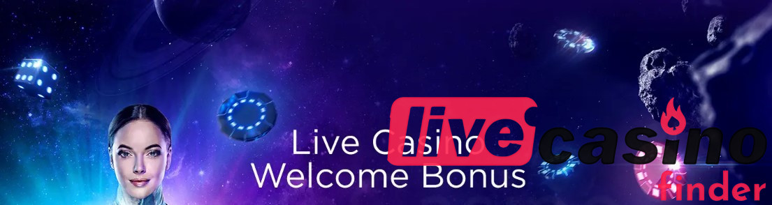 Welcome bonus live casino.