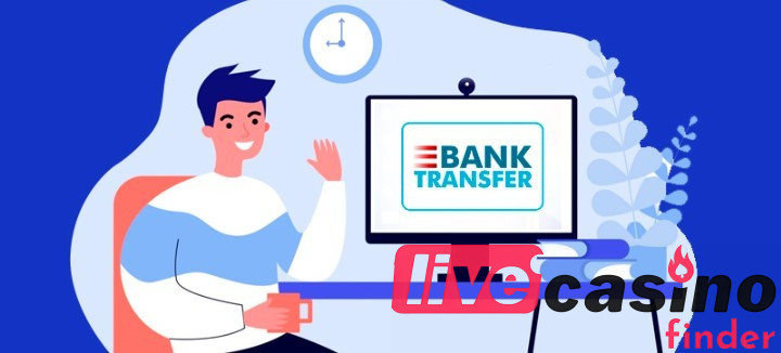 Transfer bancar live casino.