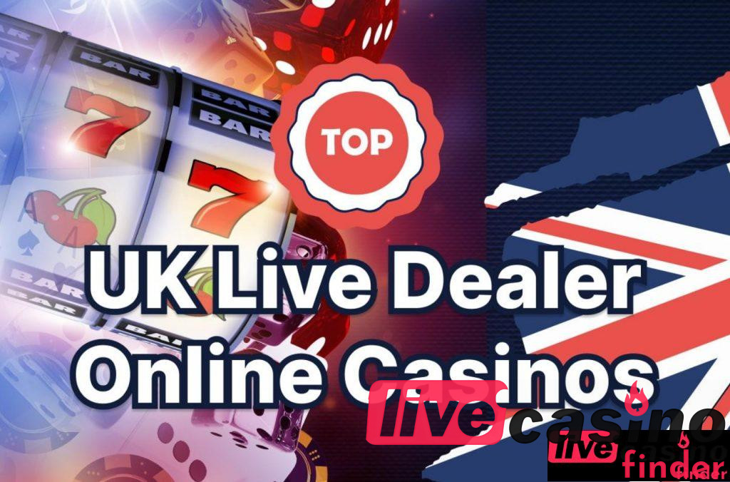 Casinos online con crupier en vivo del Reino Unido.