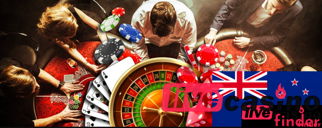 Casinos en vivo en Nueva Zelanda.