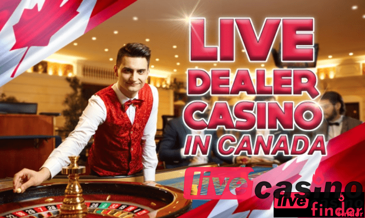 Live dealer casino in Canada.