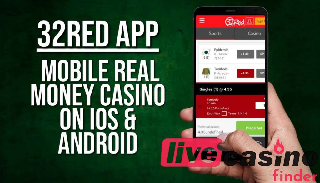 32Red Live Mobile Casino App.