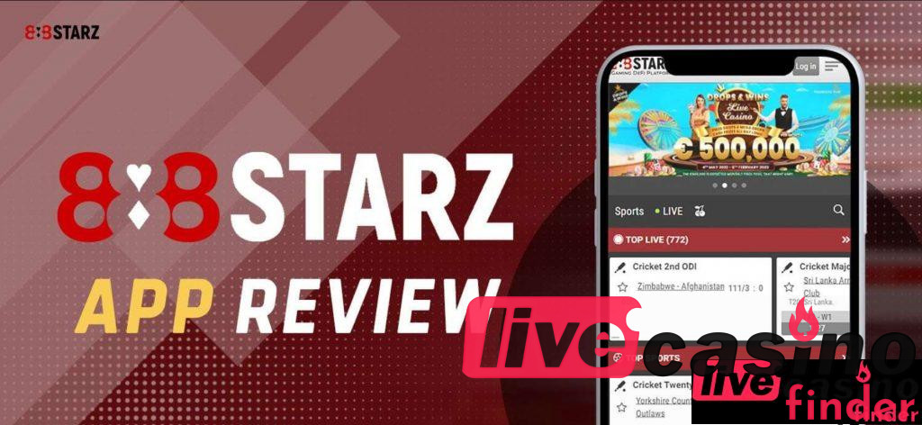 888Starz Live Casino App Review.