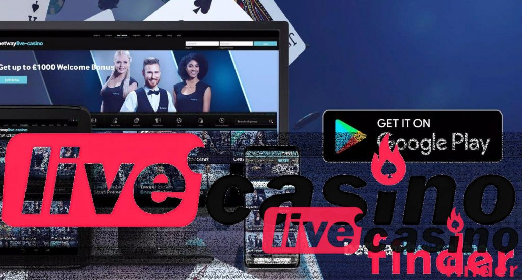 Betway Live Casino Mobile App.