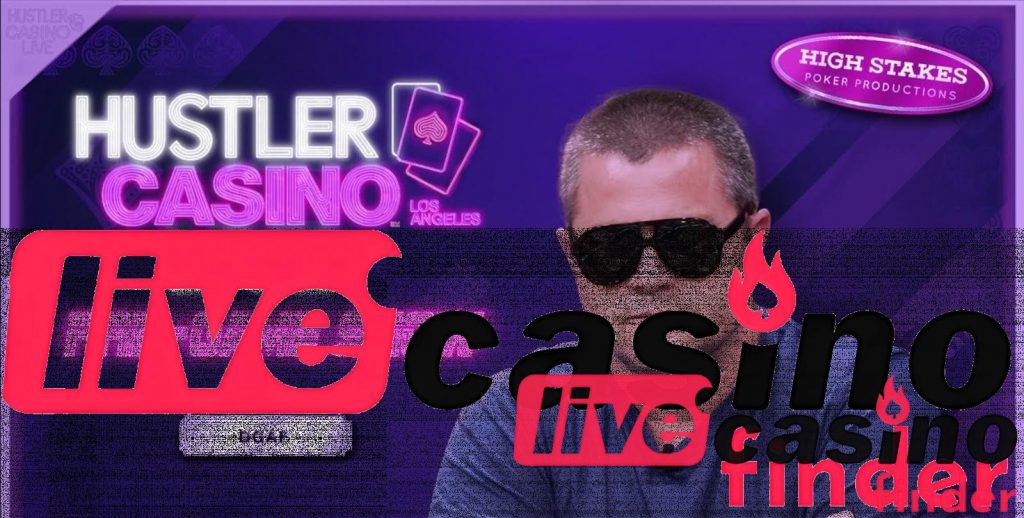 Hustler Casino tiešraides spēļu šovs.