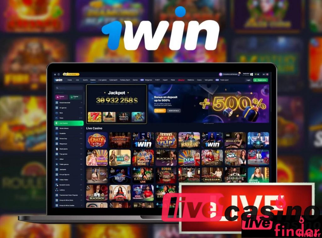 Live Casino 1win Review.