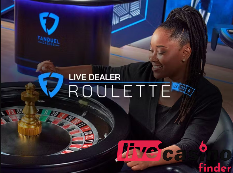 FanDuel Casino Live Dealer Roulette.