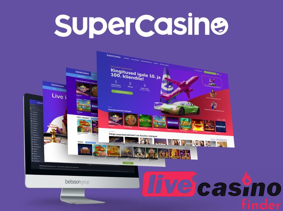 Live Casino Super Registrace a přihlášení.