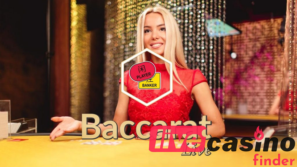 Play Live Baccarat.
