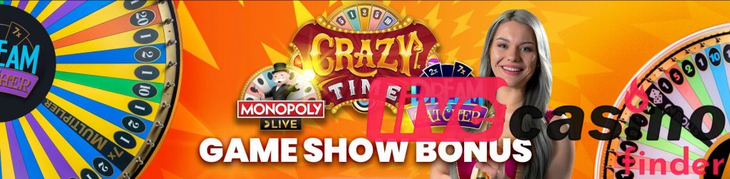 Programas de juegos Bono de casinos en vivo.