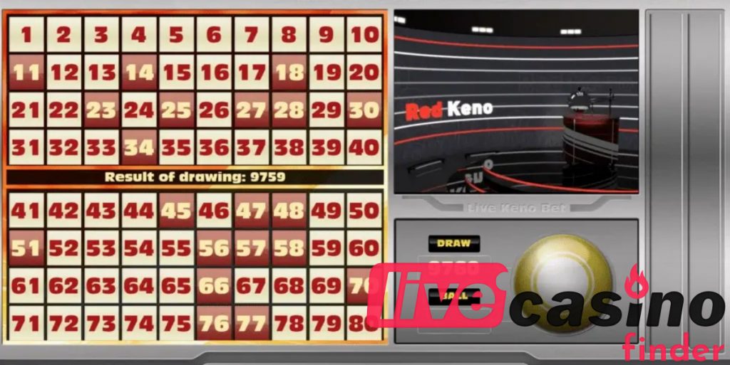 Juegos de lotería Keno cómo jugar.