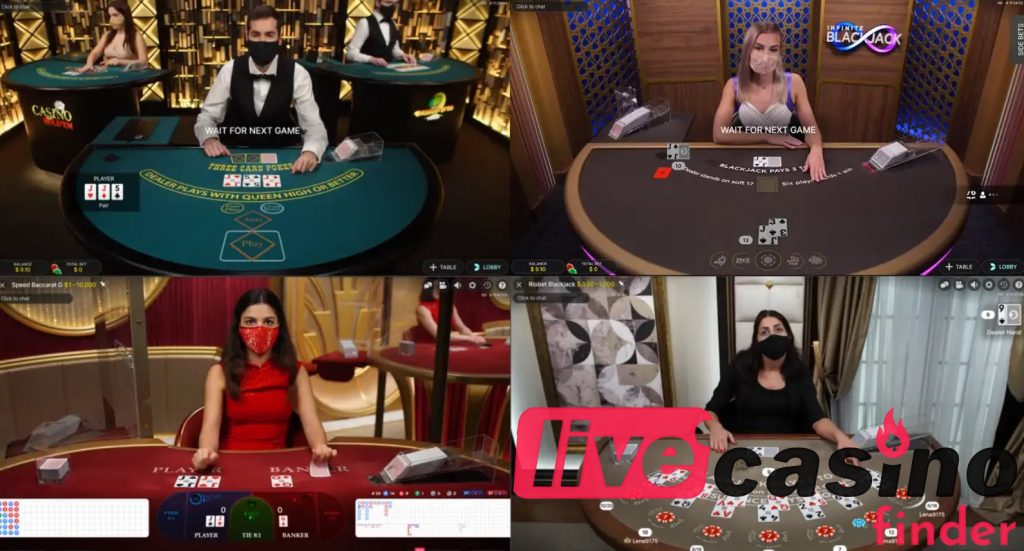 Fazi Gaming Live Casino's.