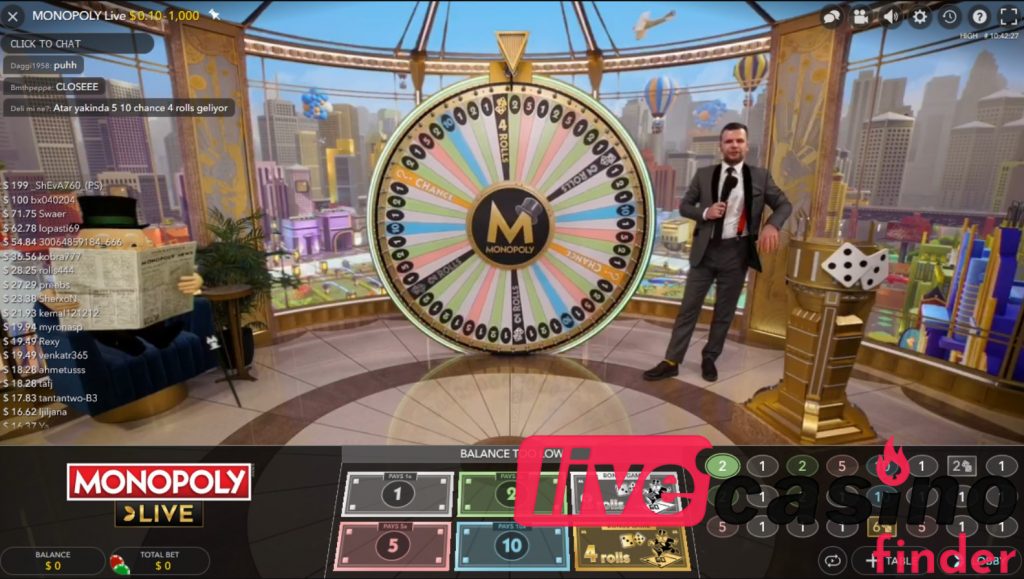 Fazi Gaming Live Casino's-functie.