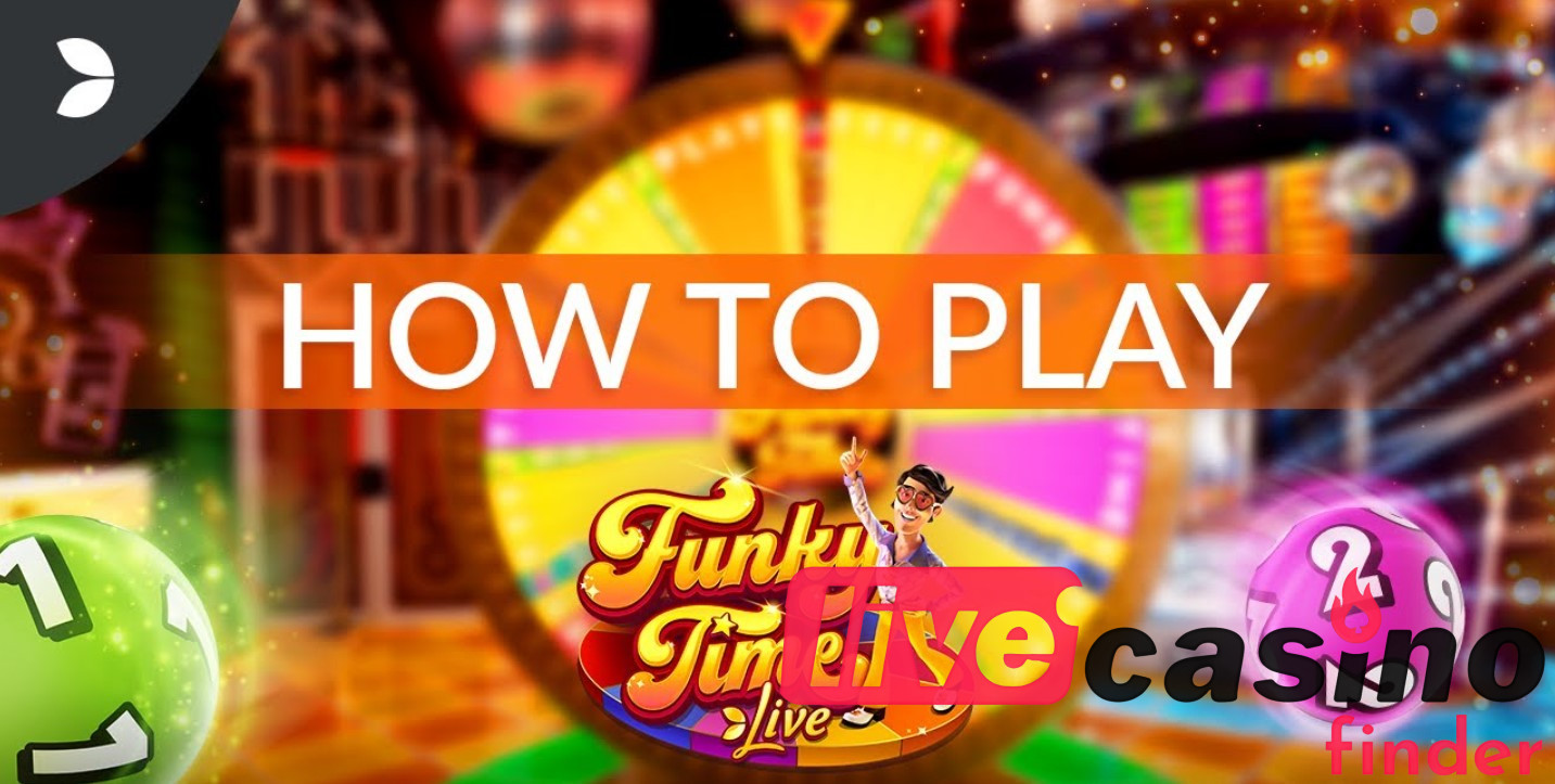 Live-Casino-Spiel Funky Time, wie man es spielt.