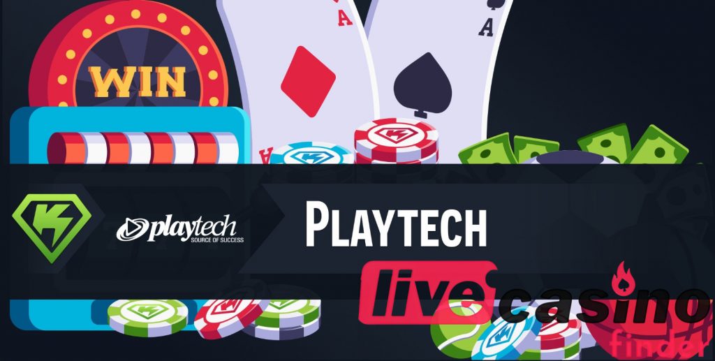 Tiesioginiai kazino Playtech.