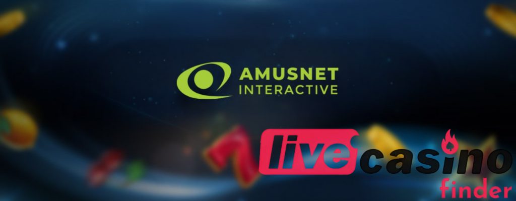 Gyvi kazino su Amunset Interactive.