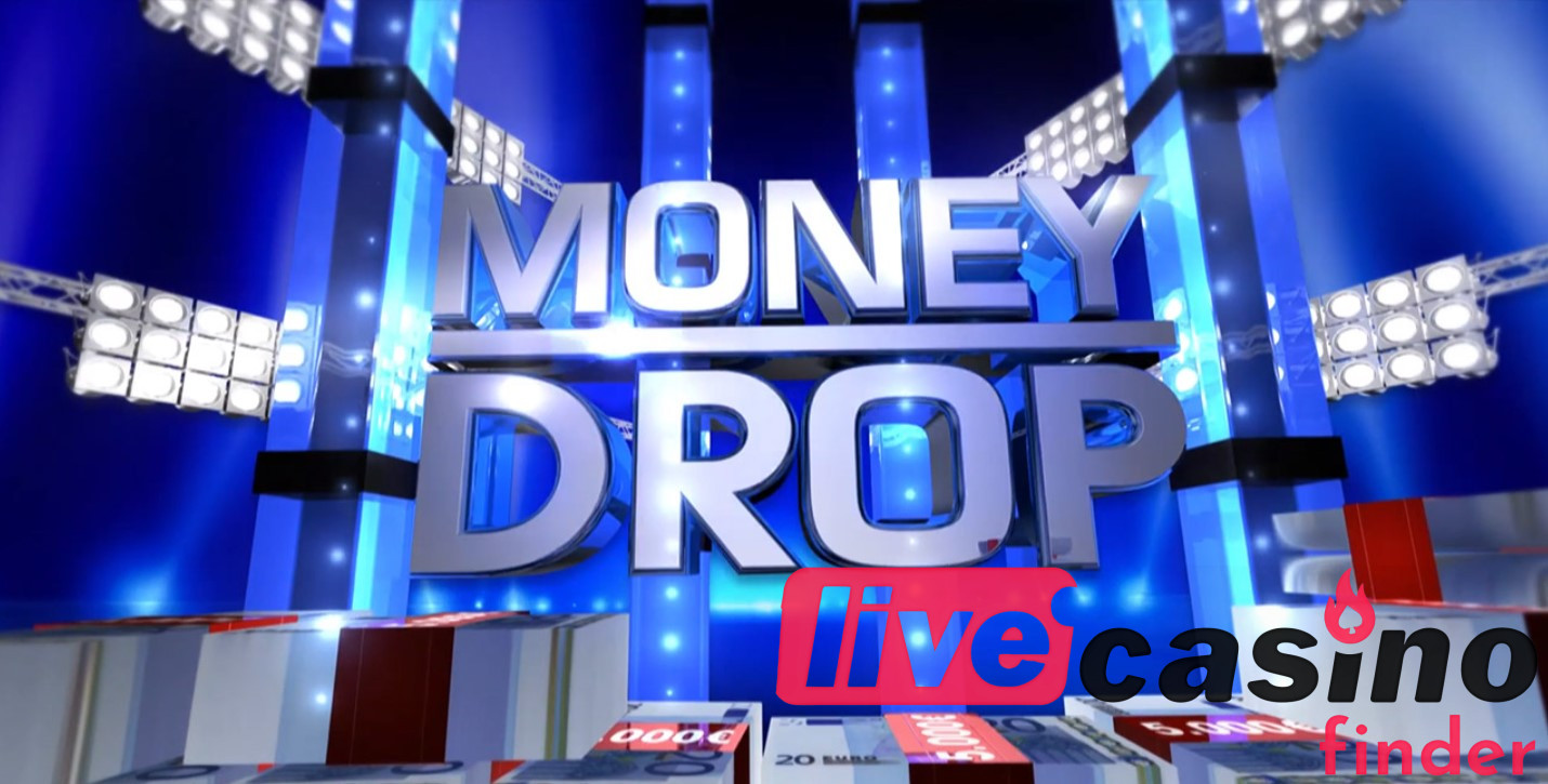 Live Money Drop-spel.