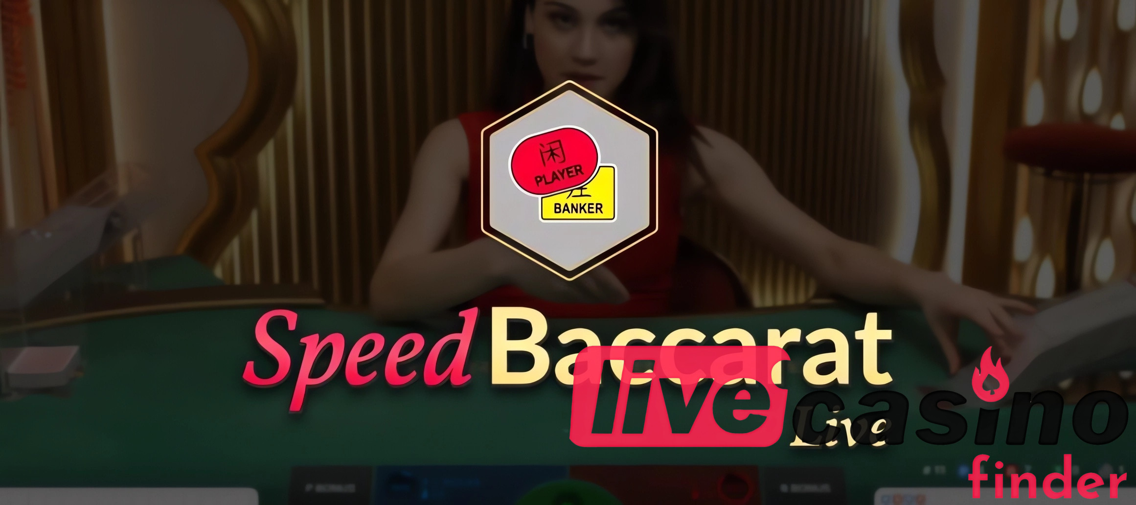 Live Speed Baccarat Game.
