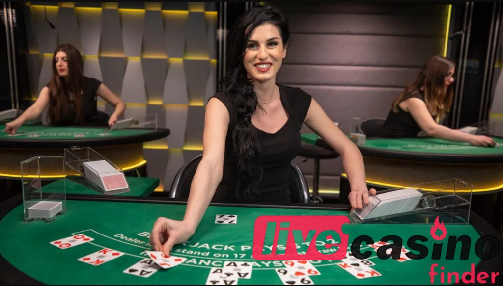 Jogue jogos com dealer ao vivo Pearls.