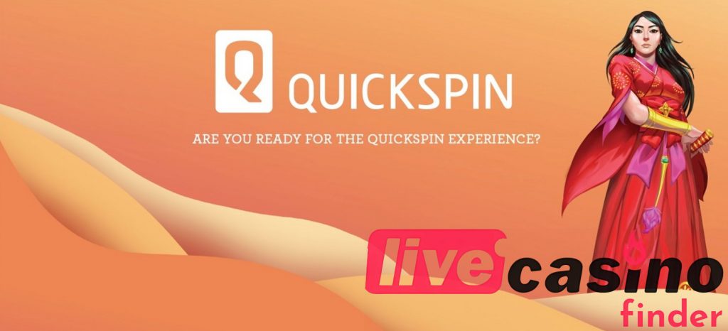 Quickspin Игровые игры с живыми дилерами.