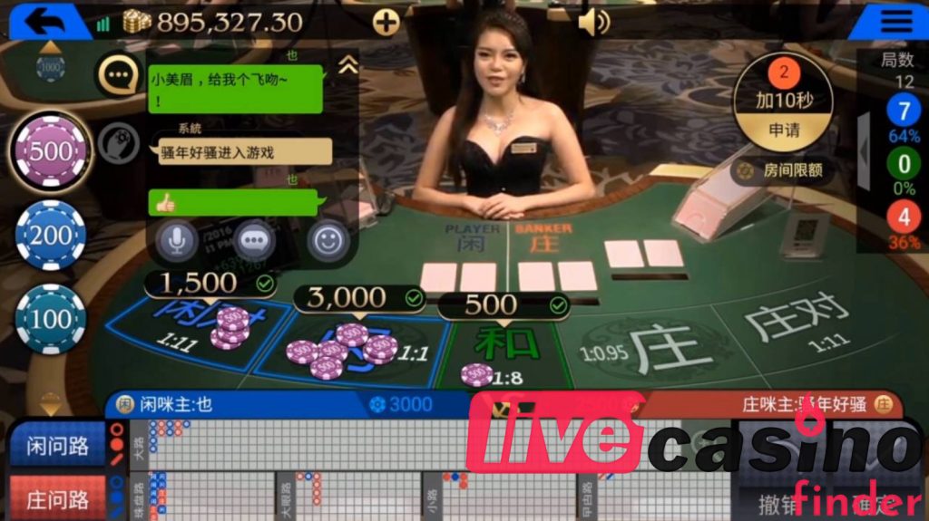 Realaus gyvenimo kazino Ebet Gaming.