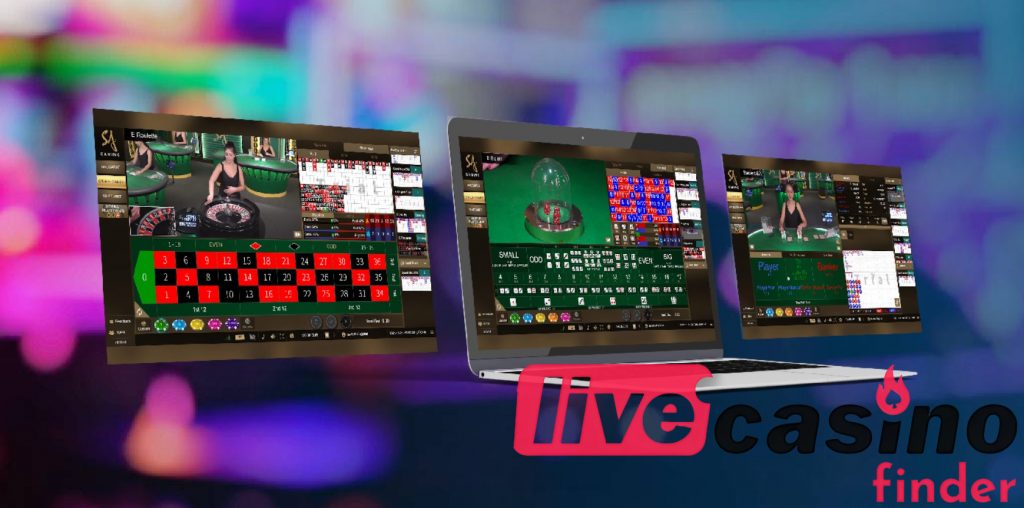 SA Gaming Live Dealer Games.