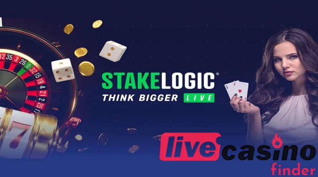 „StakeLogic Think Bigger Live“.