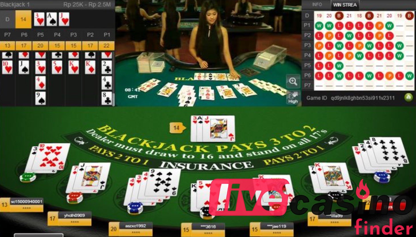 Gry online w kasynie na żywo w Azji.
