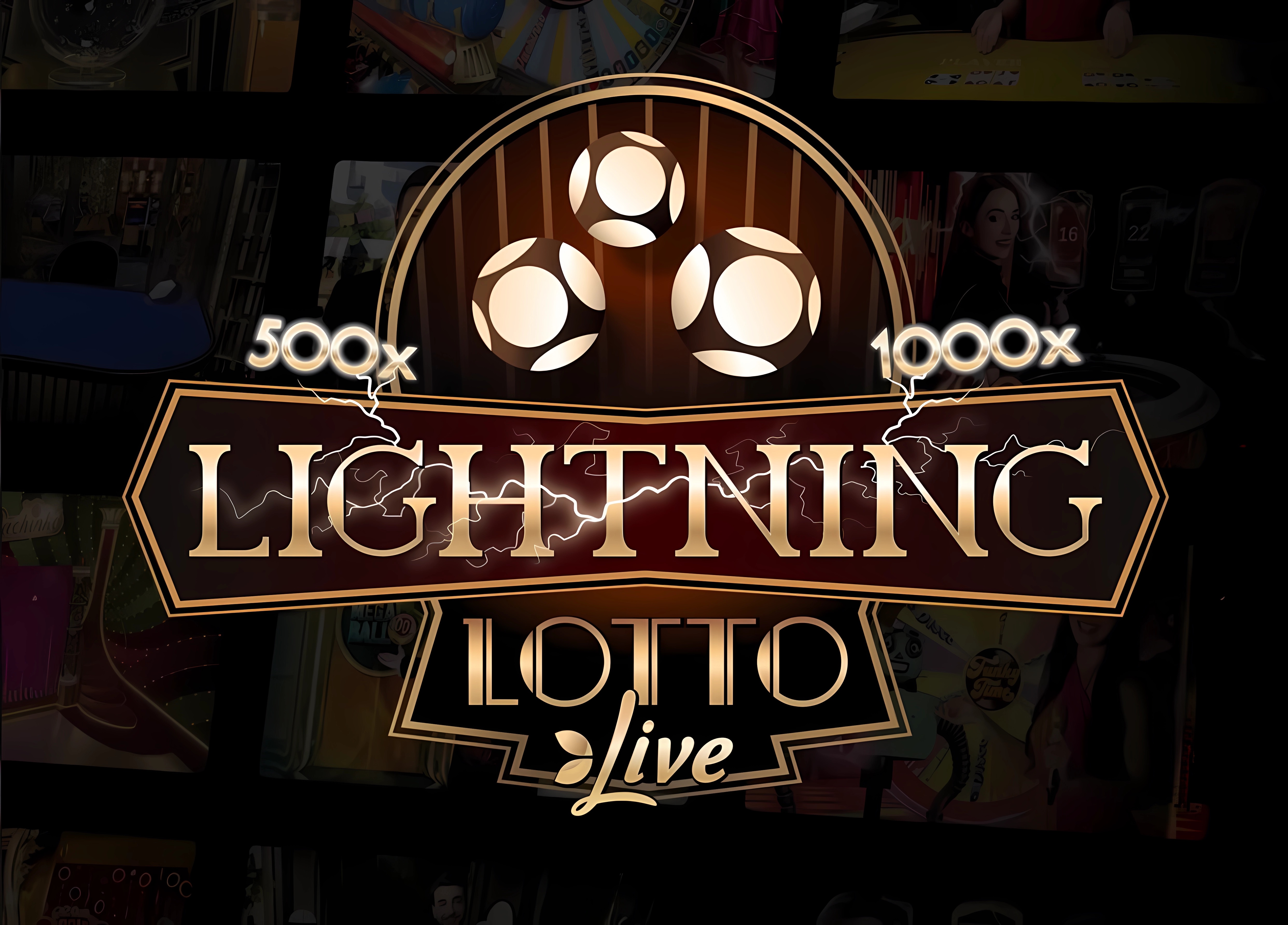 Live Casino Game Lightning Lotto.