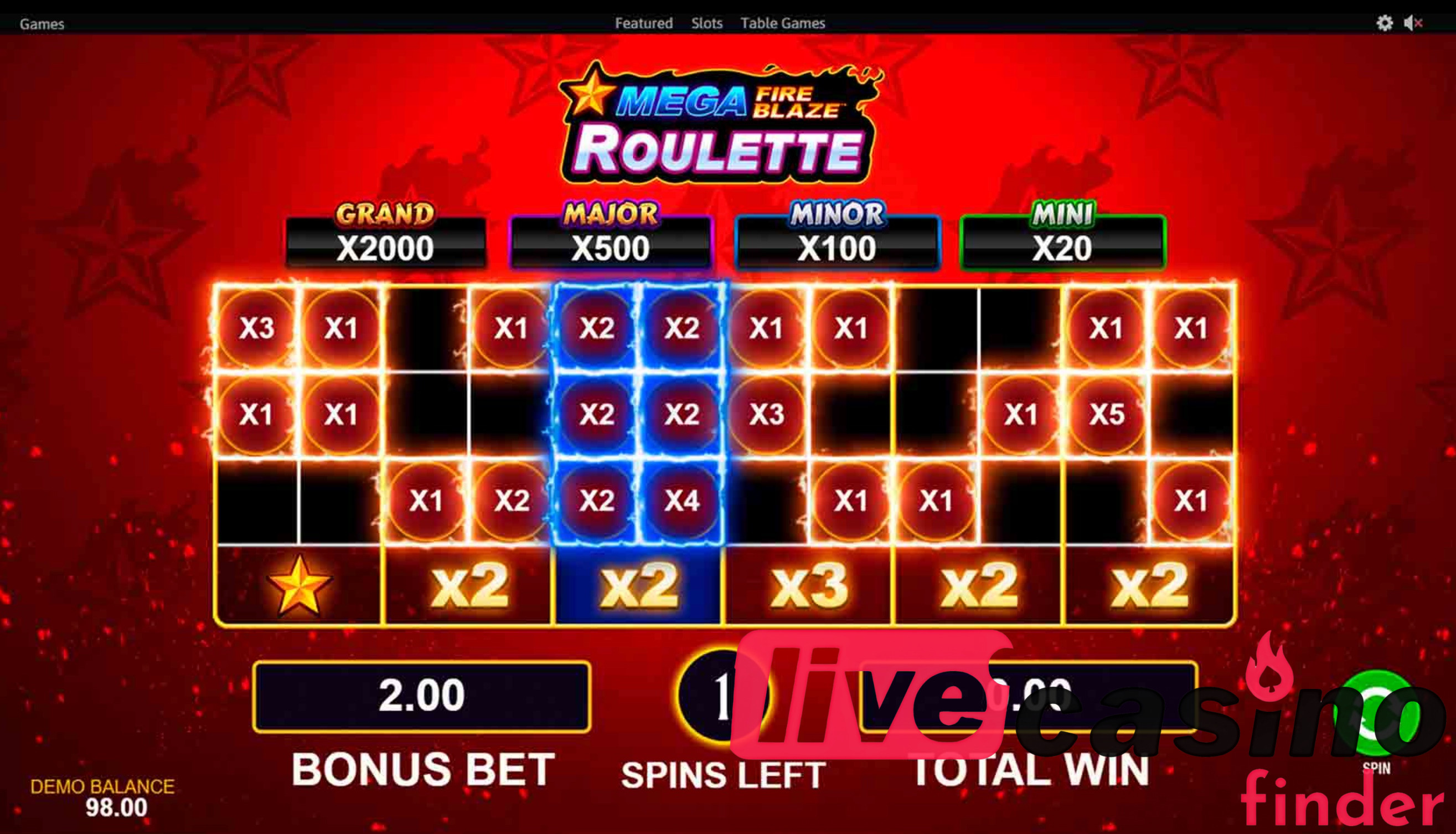 Mega Fire Blaze Roulette Live How To Play.